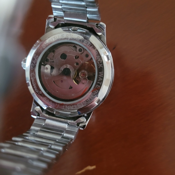 Men’s Silver Automatic luxury men’s FC Free Crane Skeleton Watch - Picture 4 of 4